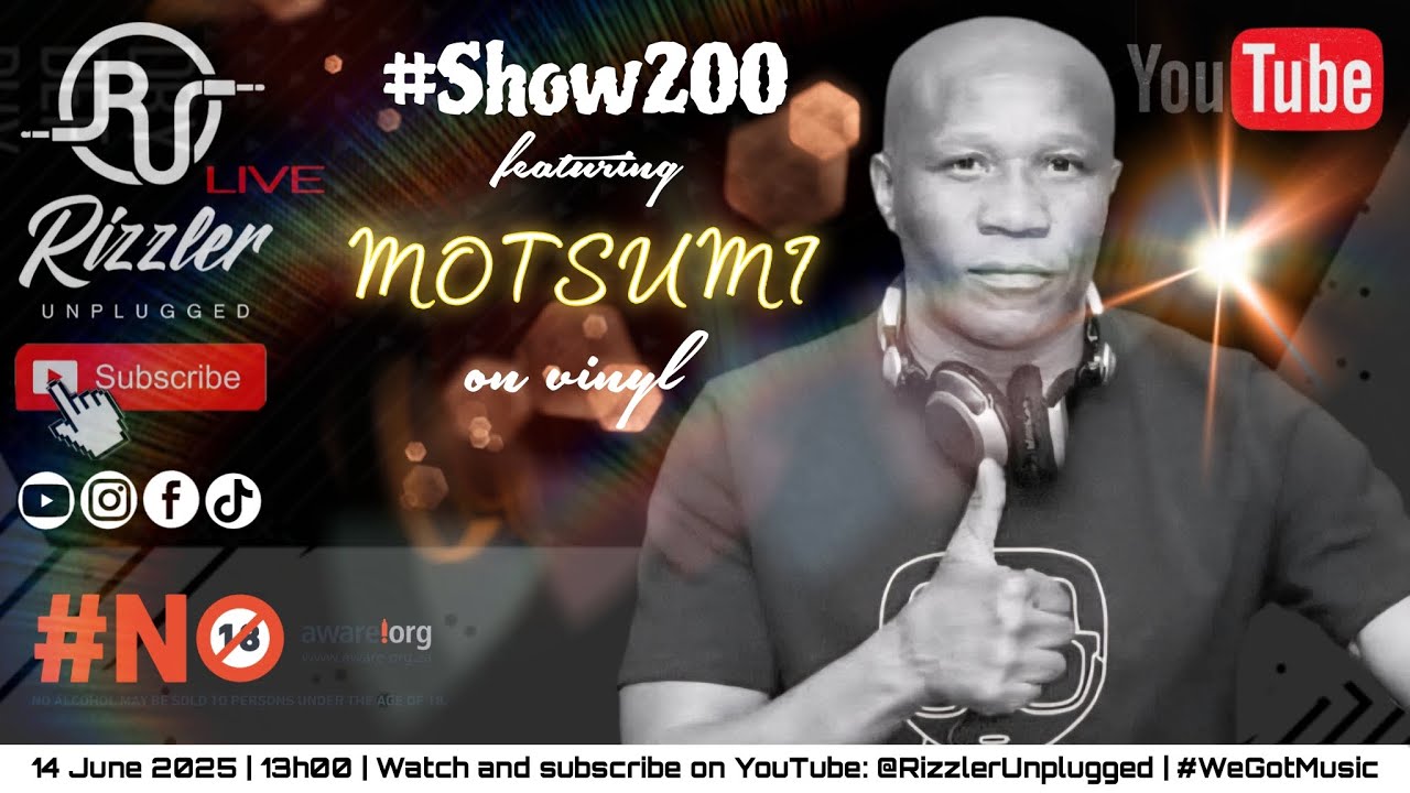 #RizzlerUnplugged #Show200 featuring Motsumi