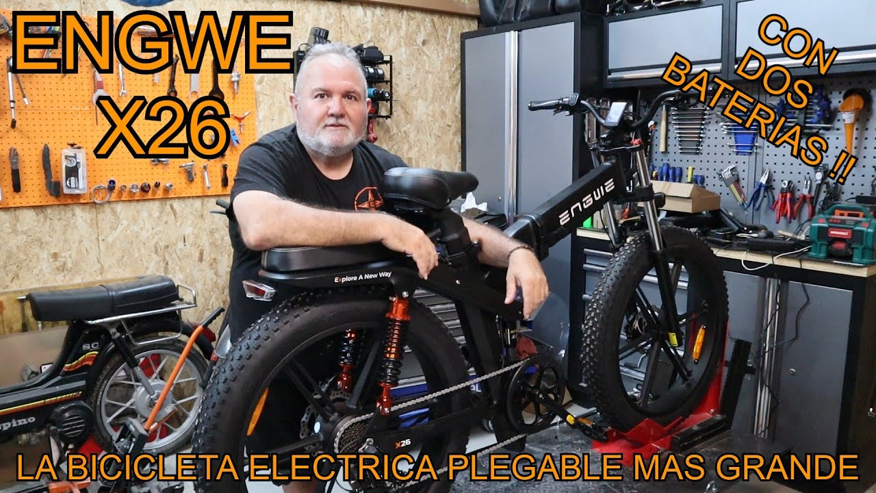 ENGWE X26  LA TOPE DE GAMA CON TODOS LOS EXTRAS /  GINESSOT