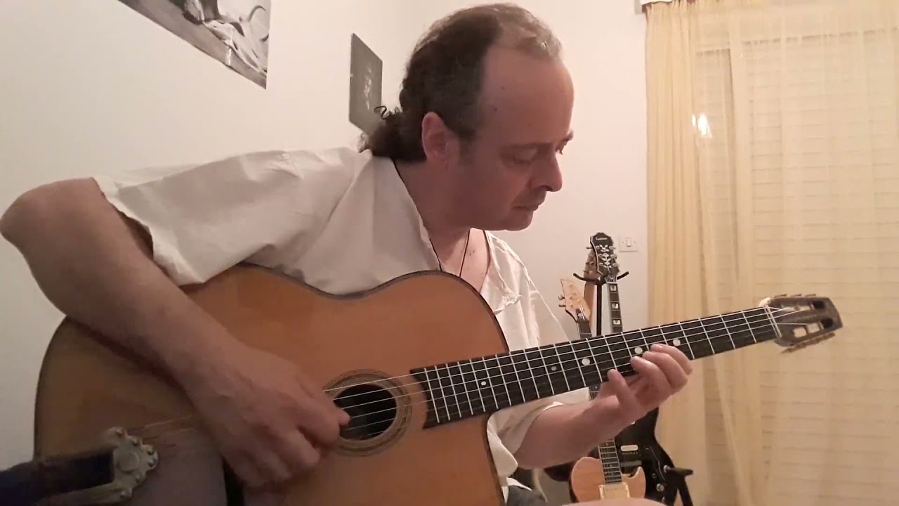 Les Yeux Noirs (Dark Eyes) Django Reinhardt cover  by pantelis gargoulakis