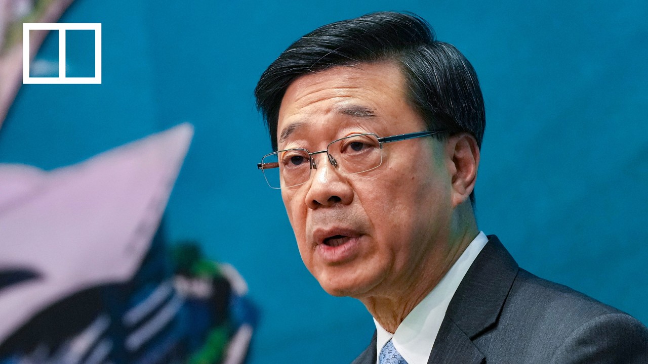 FULL EVENT: Hong Kong leader John Lee speaks with media after policy speech