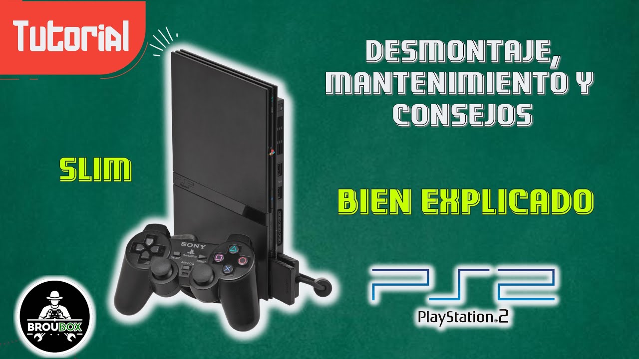 PS2 Slim: как разобрать и обслуживать