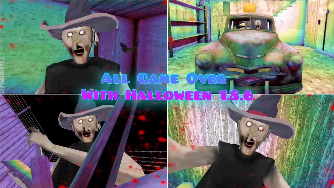 Granny All Game Over With Halloween Update Vesion 1.8.6 