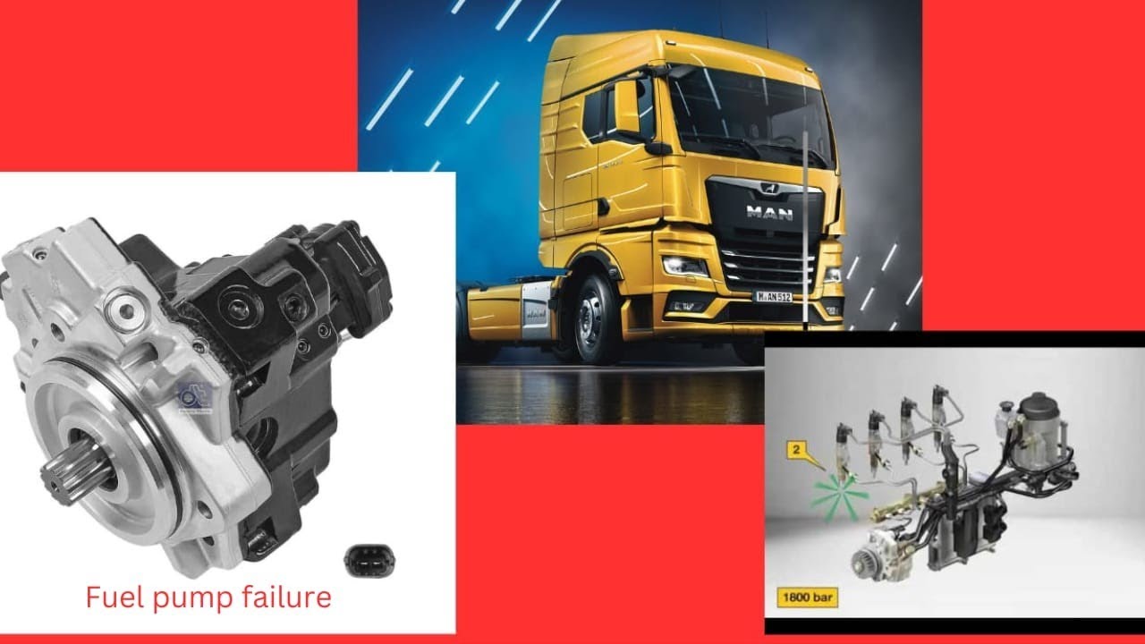 fuel pump🇵🇰 اردو man truck failure truck crank but not start fuel pressure low in injection rail