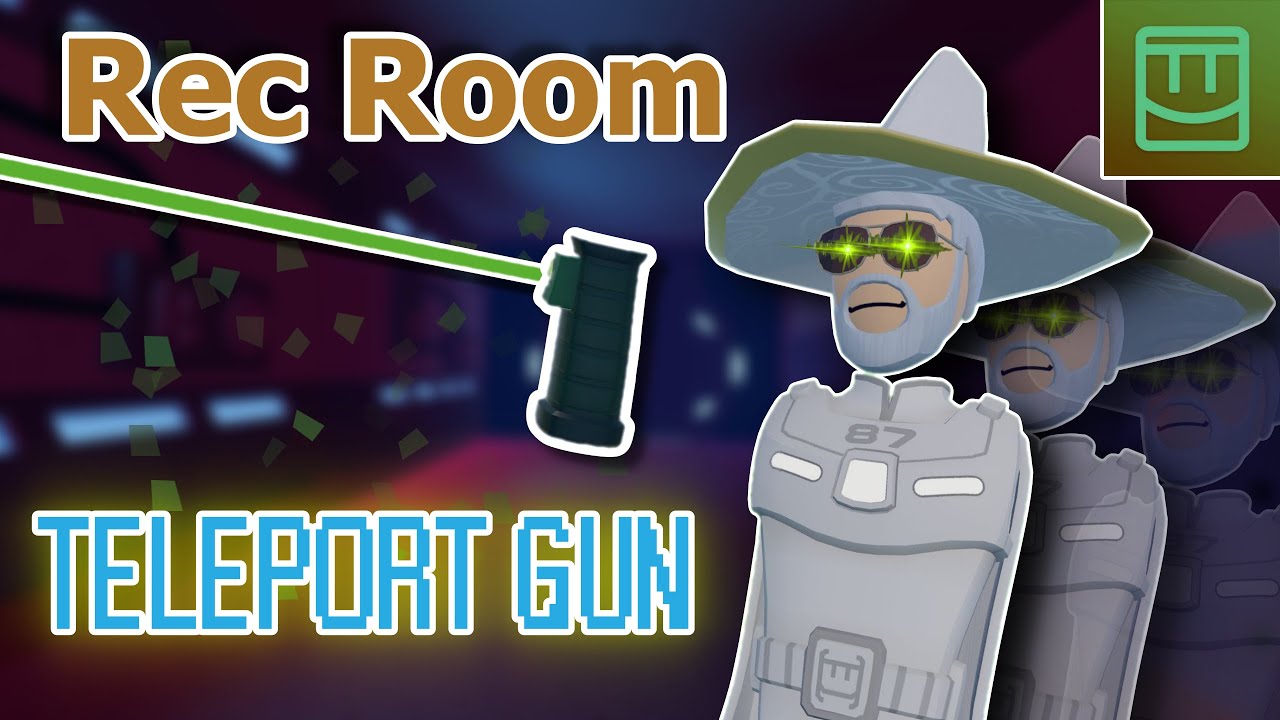 How to Make a Working TELEPORT GUN! - Rec Room CV2 Tutorial