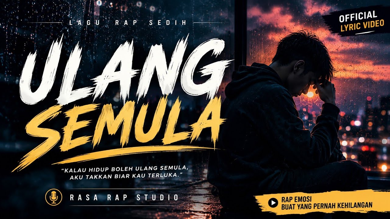 Ulang Semula – Lagu Rap Sedih Yang Buat Ramai Menangis | Lirik (Rasa Rap Studio)