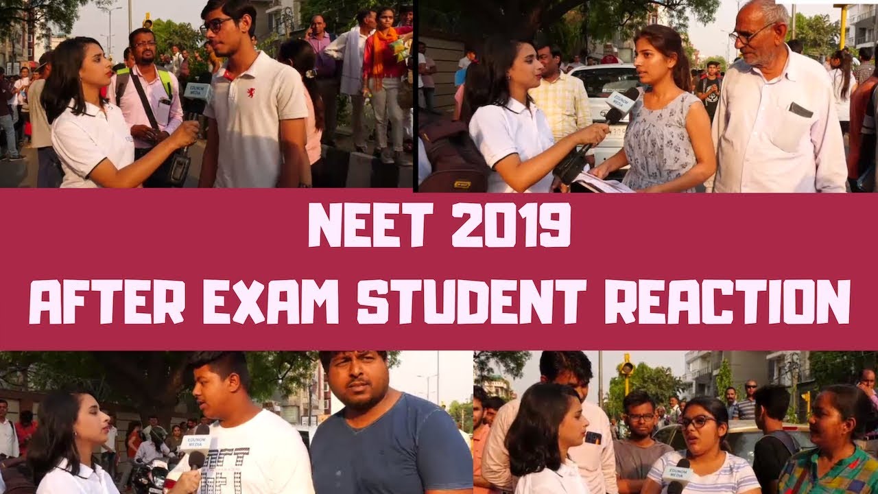 Student Reaction After NEET Exam 2019 || NEET 2019 || NEET MBBS Student Reaction ||