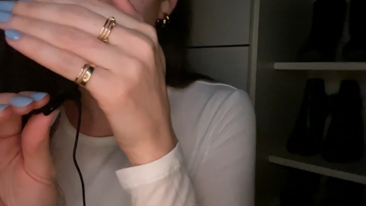 ASMR Semi-Inaudible Whispering (First Try)