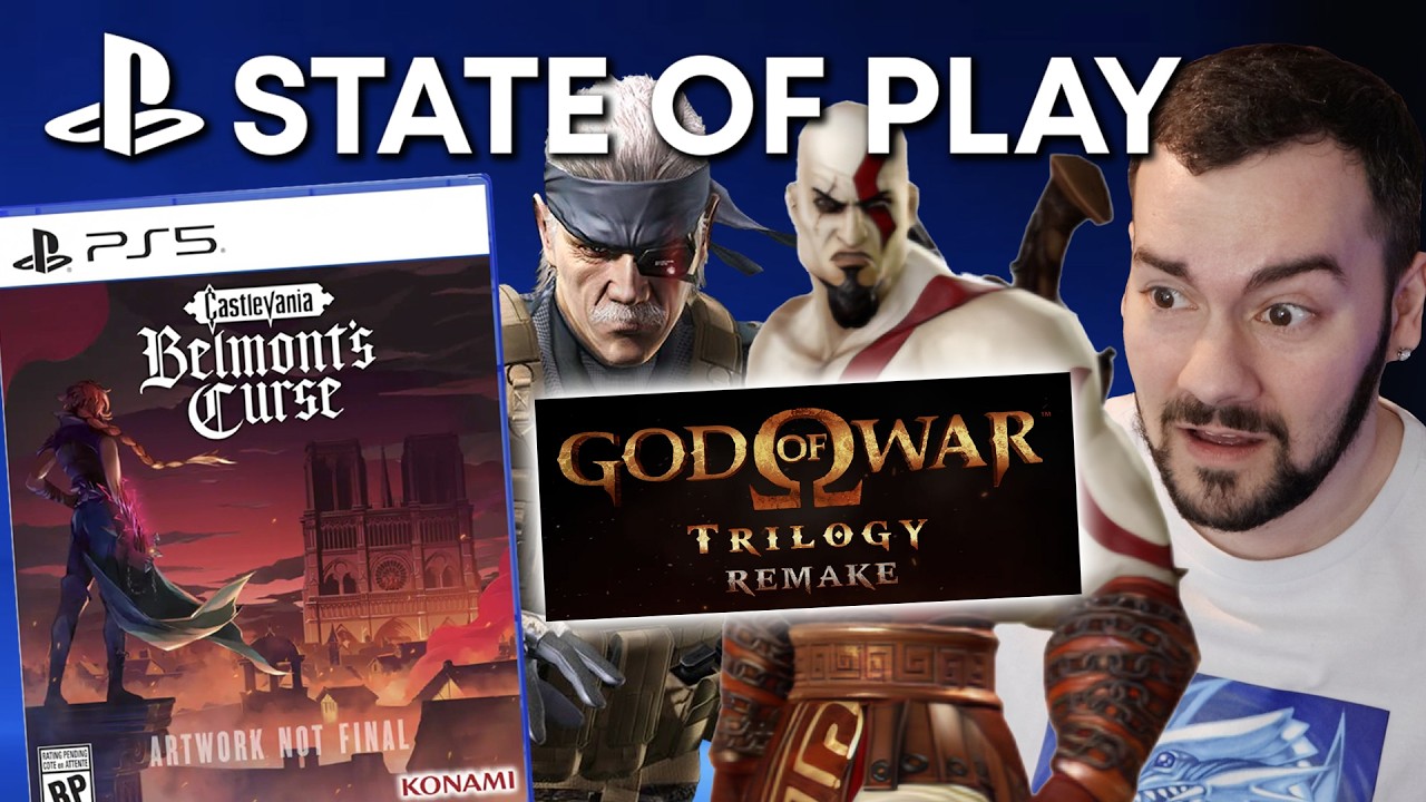 State of Play Reactions: God of War Trilogy Remake, MGS4 Leaving PS3, Castlevania, New God of War