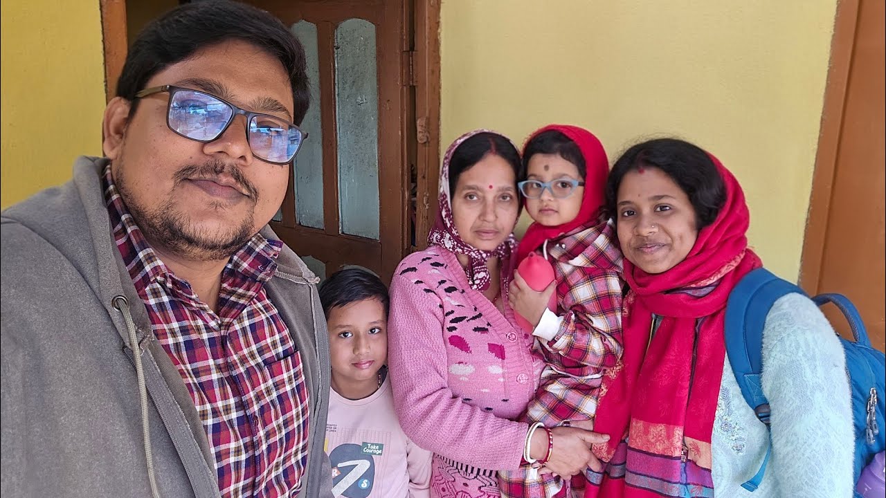 “যাবো না যাবো না” করতে করতেই বেরিয়ে পড়লাম🤭🌫️  কুয়াশা উপেক্ষা করে পিসিবাড়ি