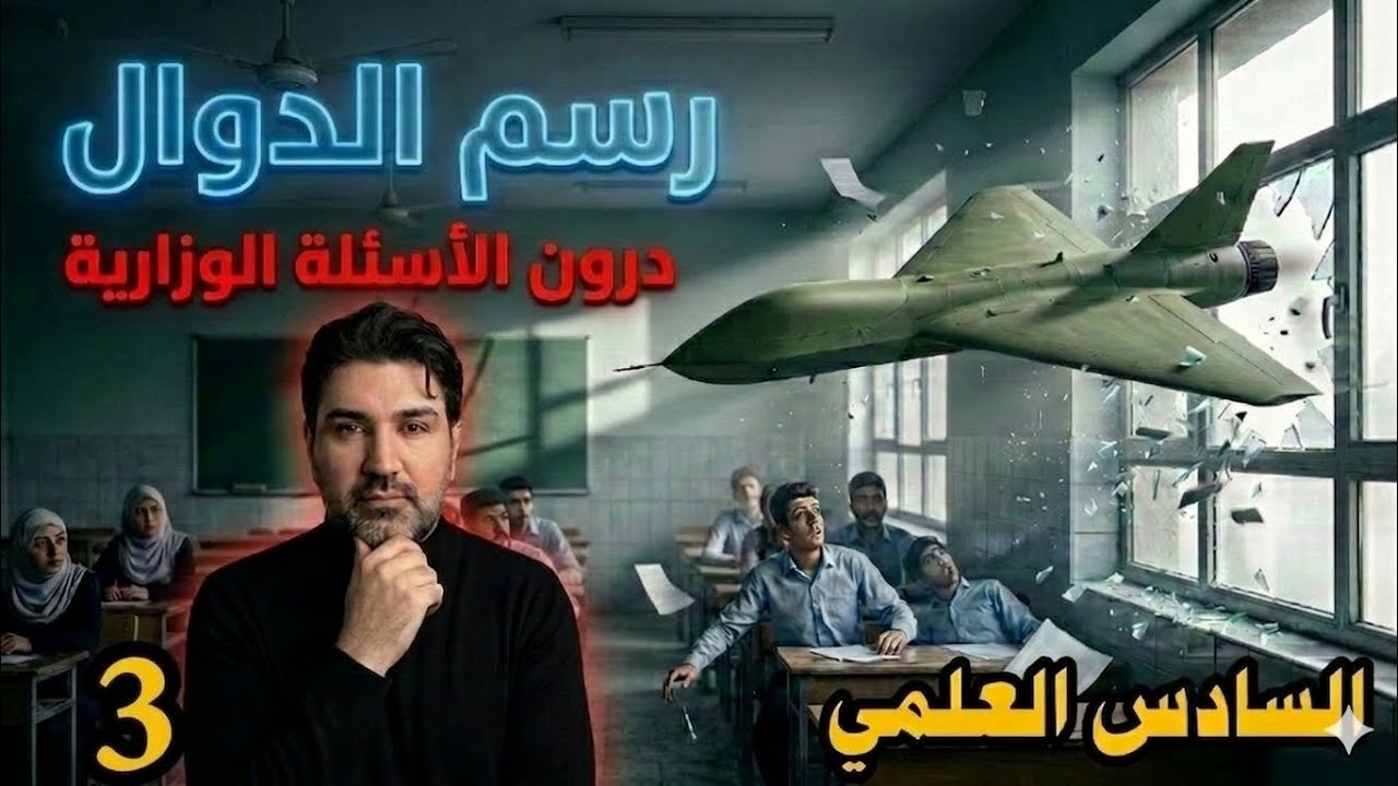 رسم الدوال_درون الأسئلة الوزارية 2026_تطبيقات التفاضل_المحاضرة_9