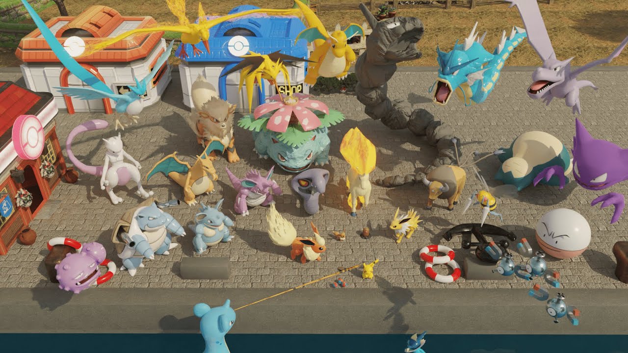 Pokemon Size Comparison 👀 Pikachu's Point of View