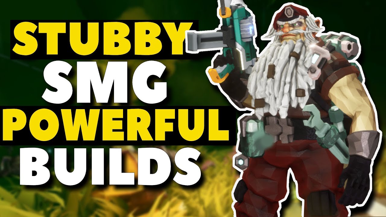 Удивительные сборки Stubby SMG в Deep Rock Galactic