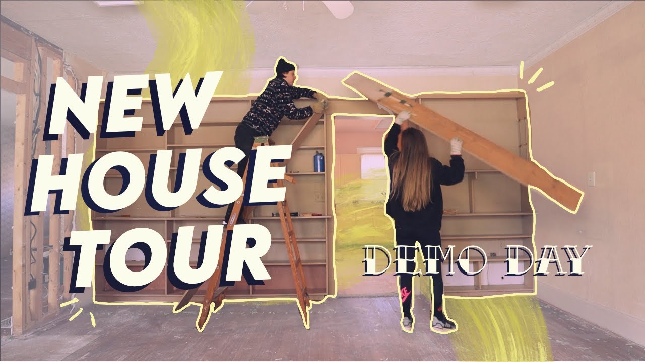 New House Tour and DEMO DAYS!🏡🛠