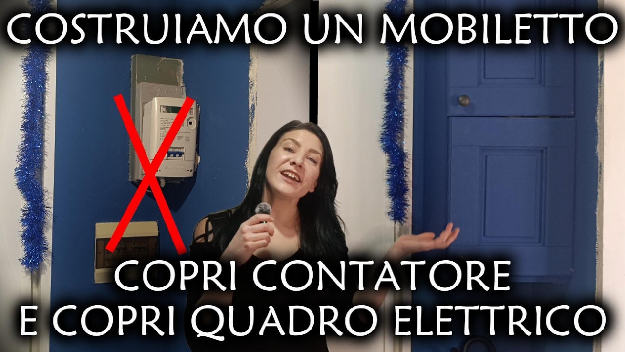COSTRUIAMO UN MOBILETTO COPRI CONTATORE E COPRI QUADRO ELETTRICO