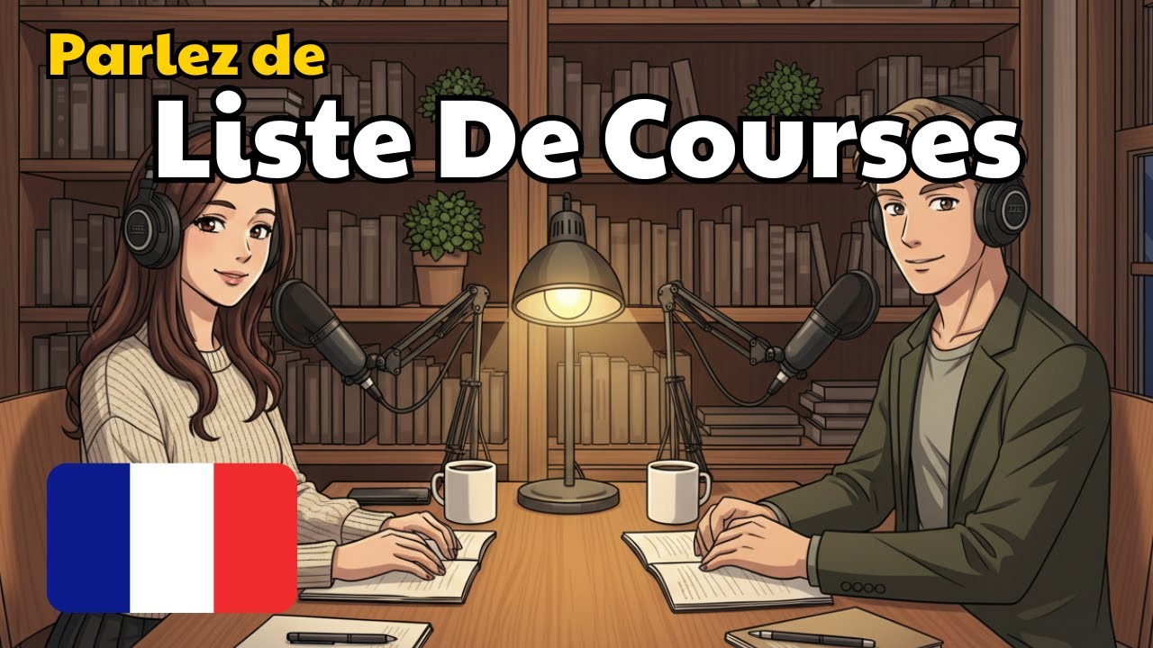 Comment parler de votre liste de courses en français | Pratique de conversation française
