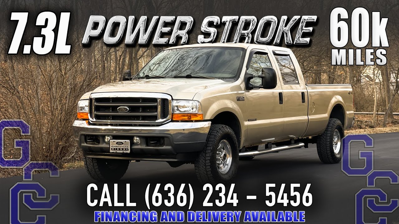 7.3 Powerstroke For Sale: 2001 Ford F 350 4x4 Diesel With Only 60k Miles