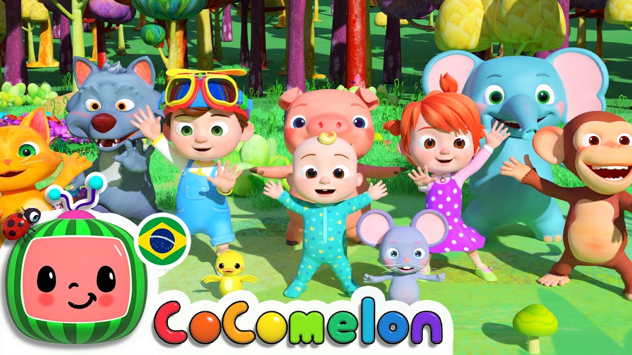 CoComelon em Português | A dança dos animais | Músicas Infantis | Desenhos Animados
