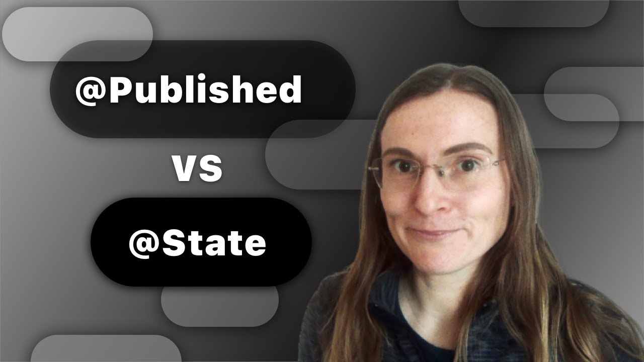 @Published vs @State - SwiftUI by example - using Combine to save in UserDefaults
