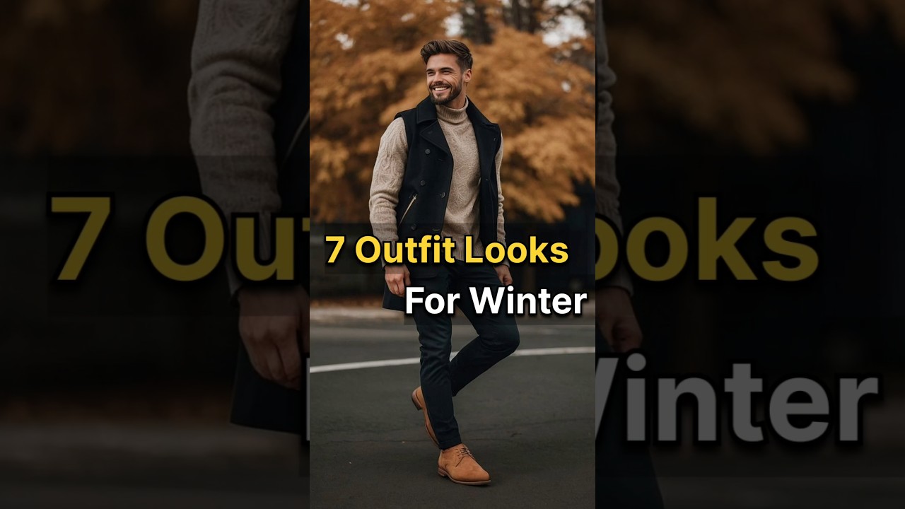Top Winter Outfit Combinations for Men ❄️ | Stylish Winter Looks 2025 #mensfashion #mensstyle
