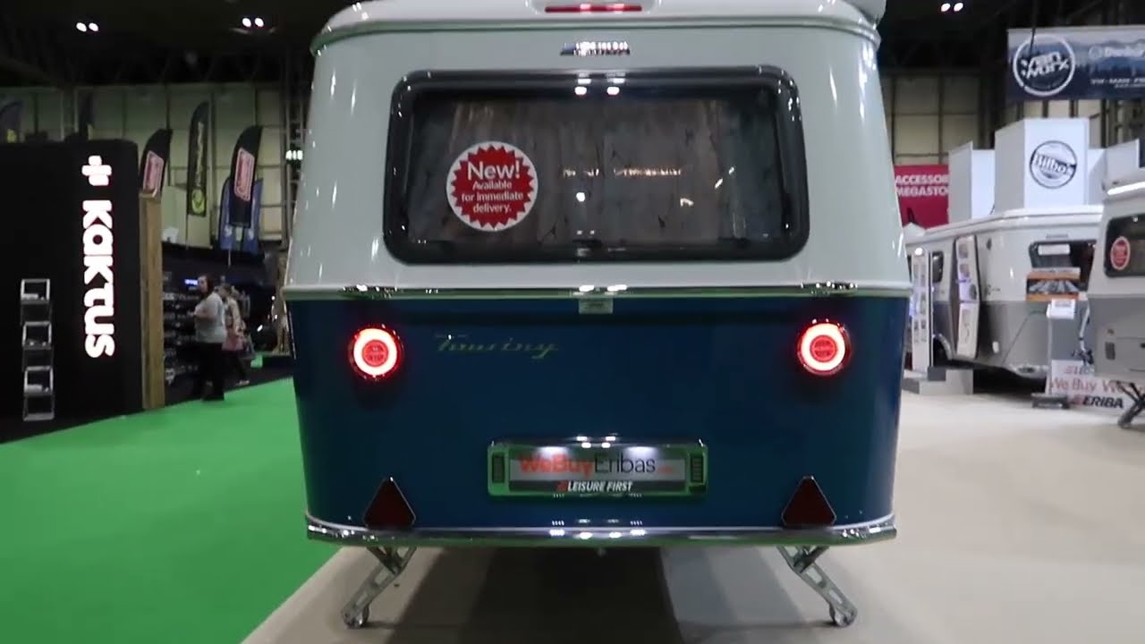 Eribas at the Caravan, Camping and Motorhome Show NEC February 2024: comparing sizes & build years!