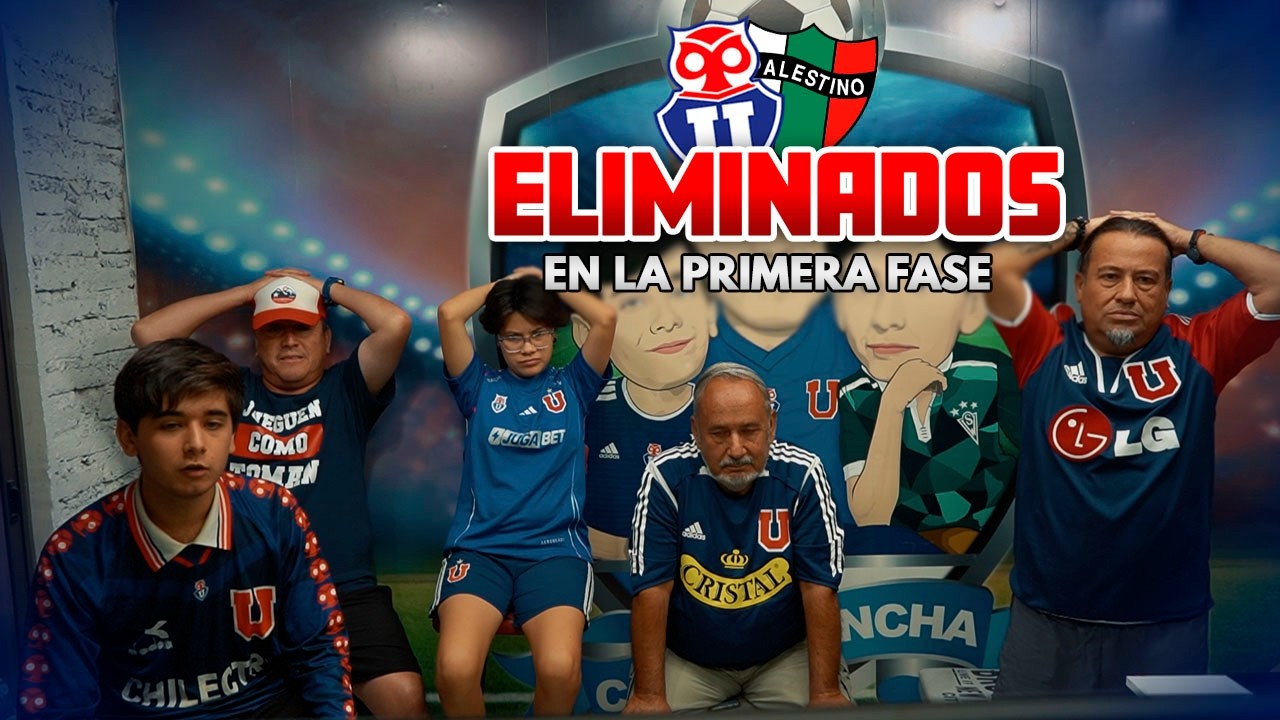 U. DE CHILE VS PALESTINO - SEGUIMOS JUGANDO MUY MAL