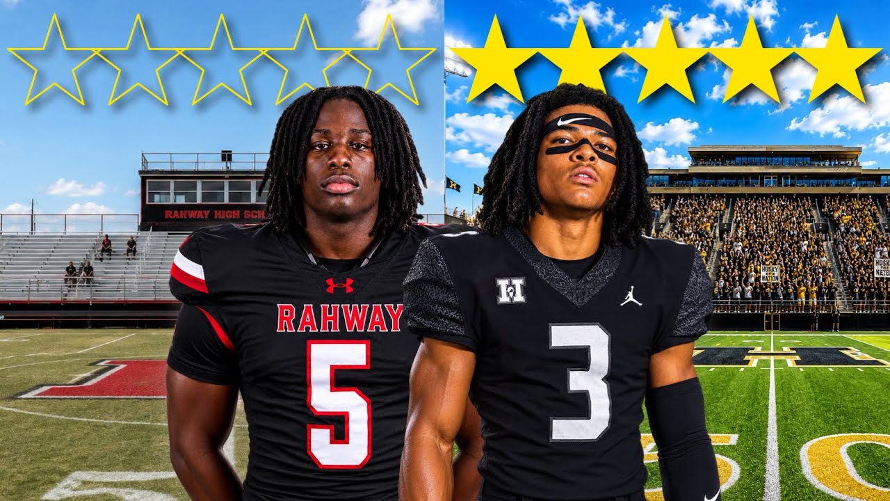 0 Star V.S 5 Star High School Wide Receivers!