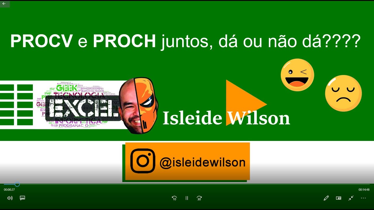 PROCV e PROCH juntos, será que é possível?