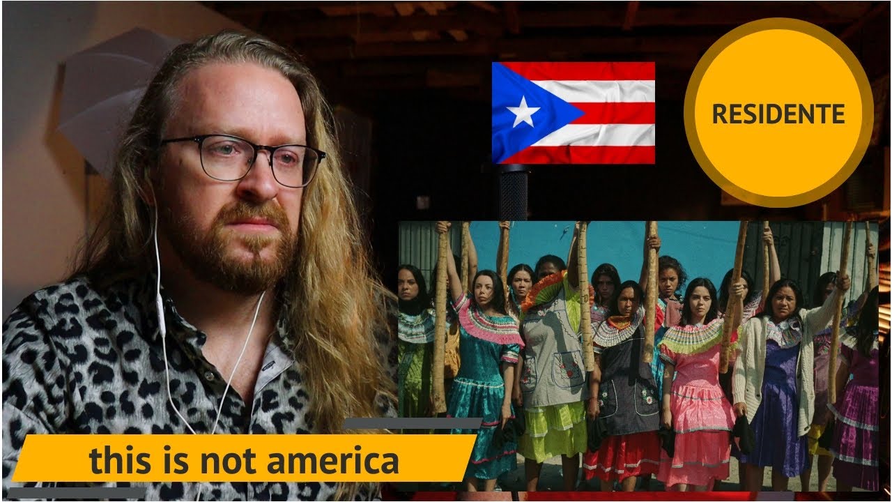 Full Reacción a Residente -This is Not America (Official Video) ft. Ibeyi | USA |Reaction in Spanish