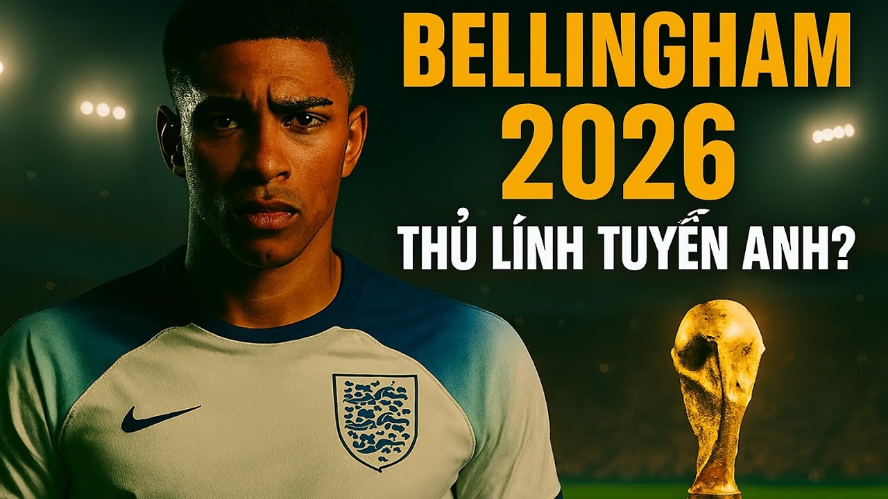 JUDE BELLINGHAM và World Cup 2026: Thủ lĩnh mới của đội tuyển Anh? | Football story. 