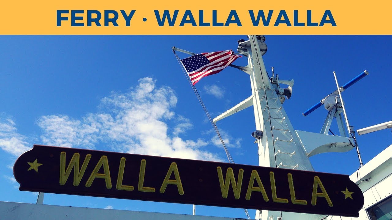 Passage on ferry WALLA WALLA, Kingston - Edmonds (Washington State Ferries)