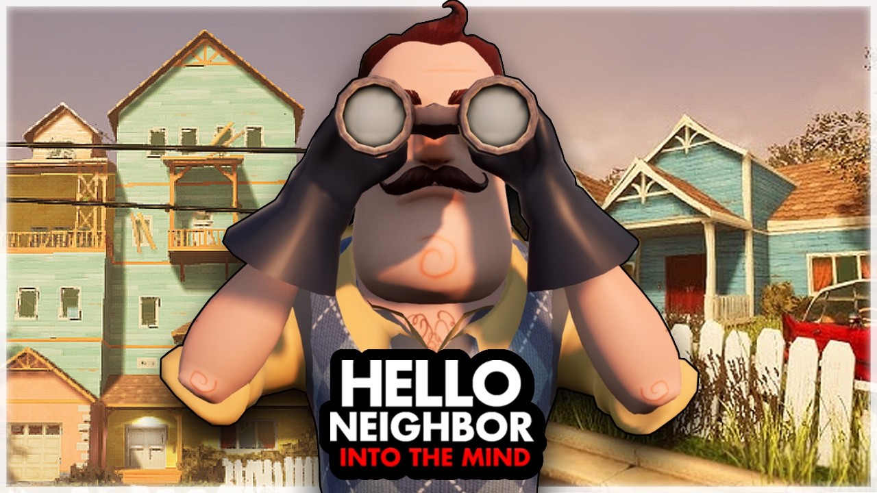 Hello neighbor into the mind Is the best mod I've played