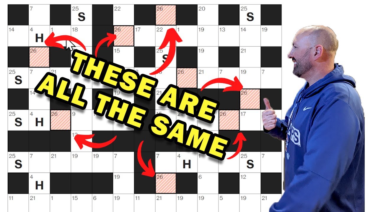 This coded crossword is a lot of fun!
