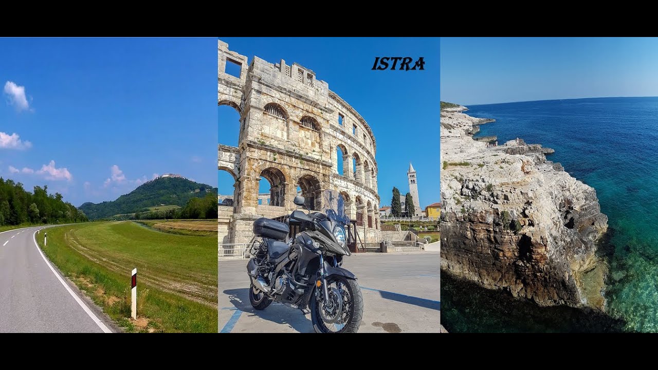 Istra - Croatia ...on Motorcycle, Suzuki V-Strom 650 xt