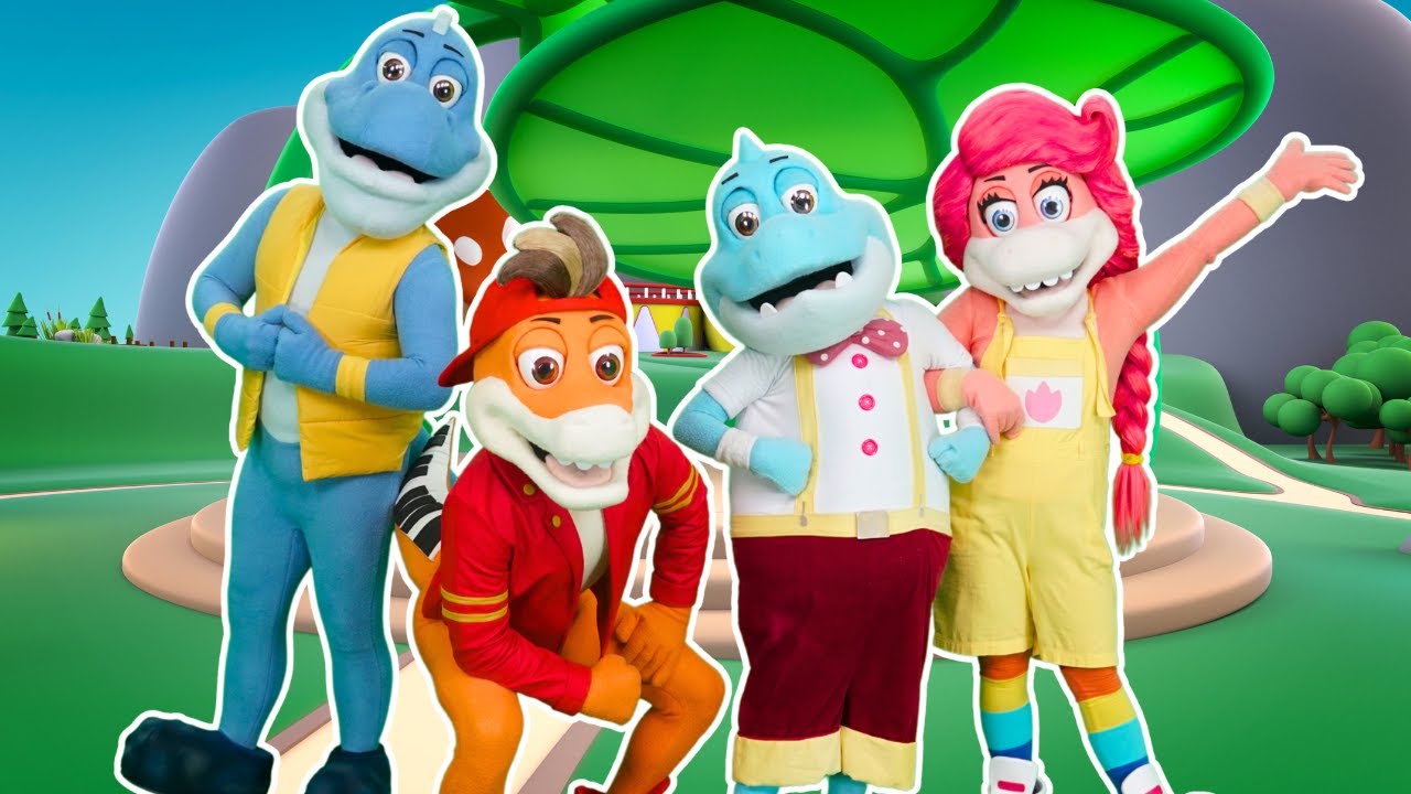 THE DINOSAUR DANCE! 🦖💃 Fun Dance Song for Toddlers | Sing‑A‑Saurus