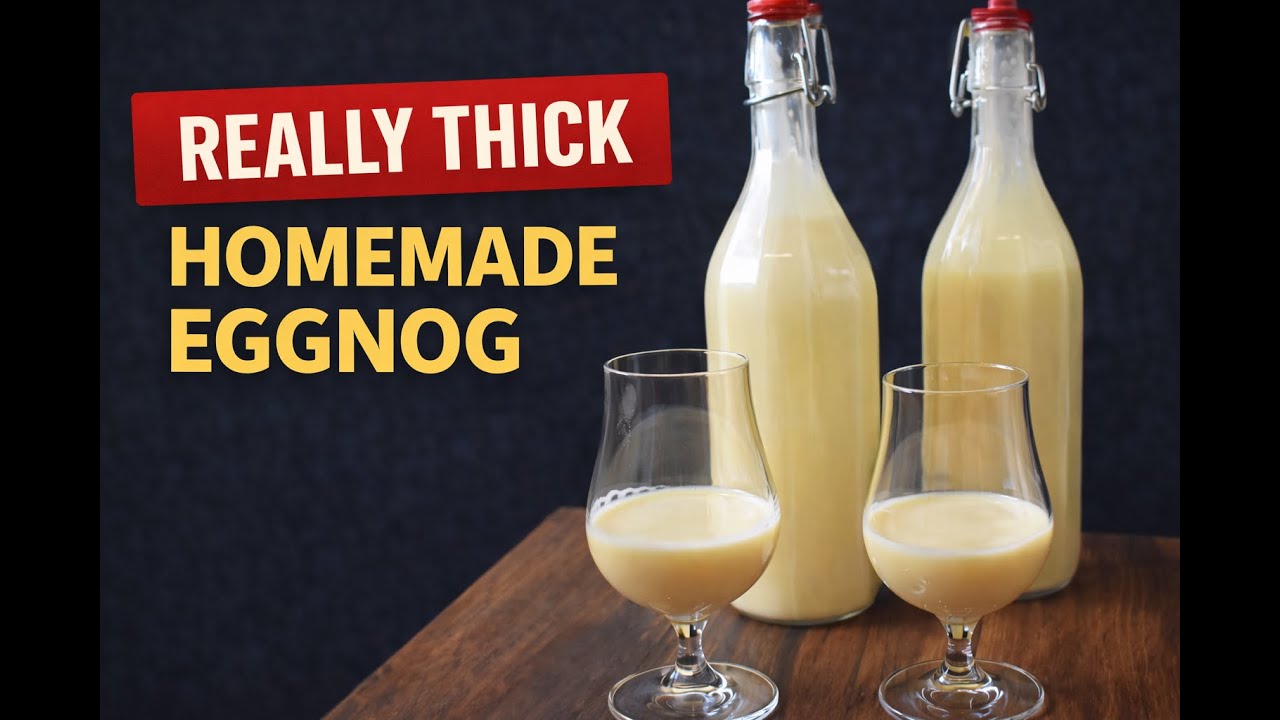 OPRAVDU HUSTÝ VAJEČNÝ KOŇAK - PASTERIZOVANÝ / REALLY THICK EGG COGNAC - PASTERIZED