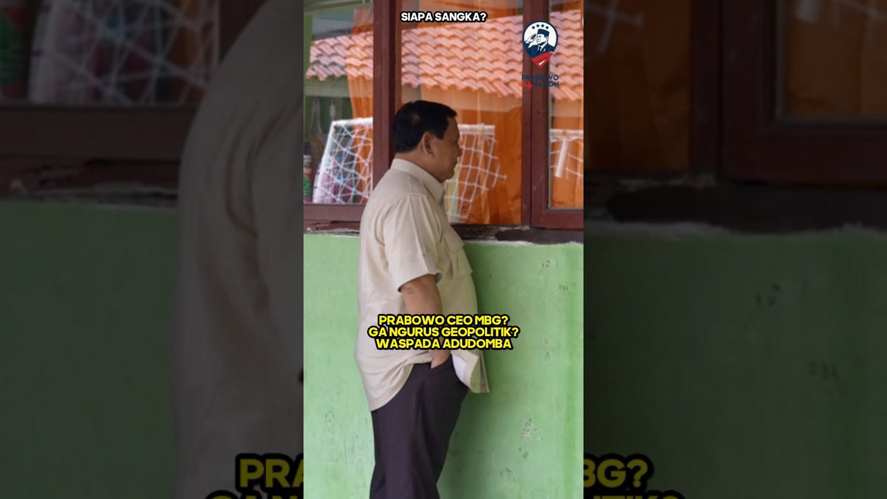 WADDUUH?! 😱 PRABOWO CUMA NGURUSIN MBG? GEOPOLITIK GIMANA? #awaanstory
