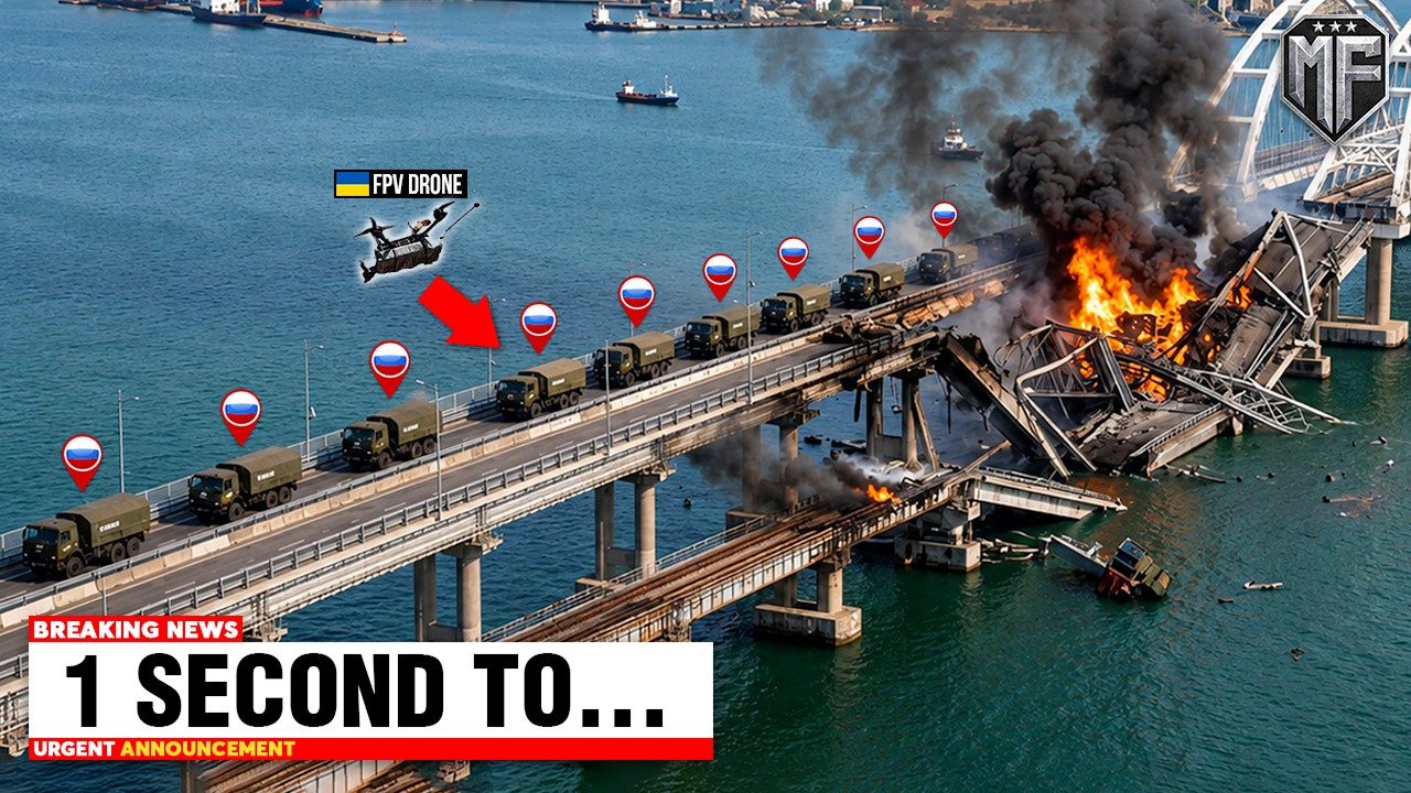 110,000 Russians Are STRANDED as Ukraine Cuts Off 6 Bridges in 48 Hours