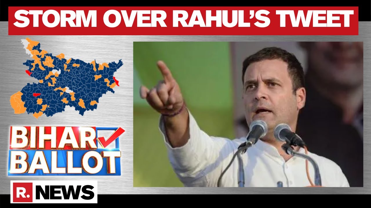 BJP Alleges Violation Of Model Conduct On Rahul Gandhi’s Tweet Seeking Votes