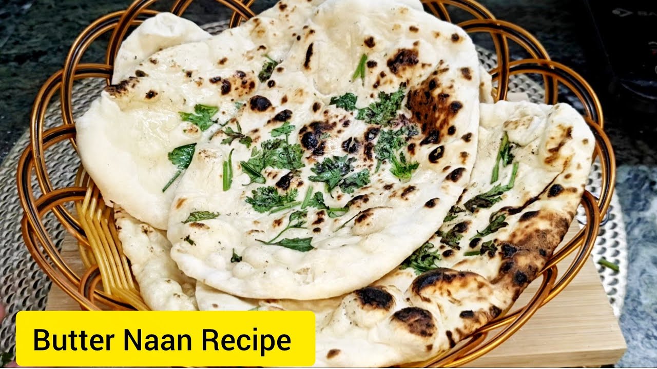 Butter Naan Roti recipe| बिना तंदूर के बटर नान घर पर बनाएं तवे पर|How to make Butter naan at home |