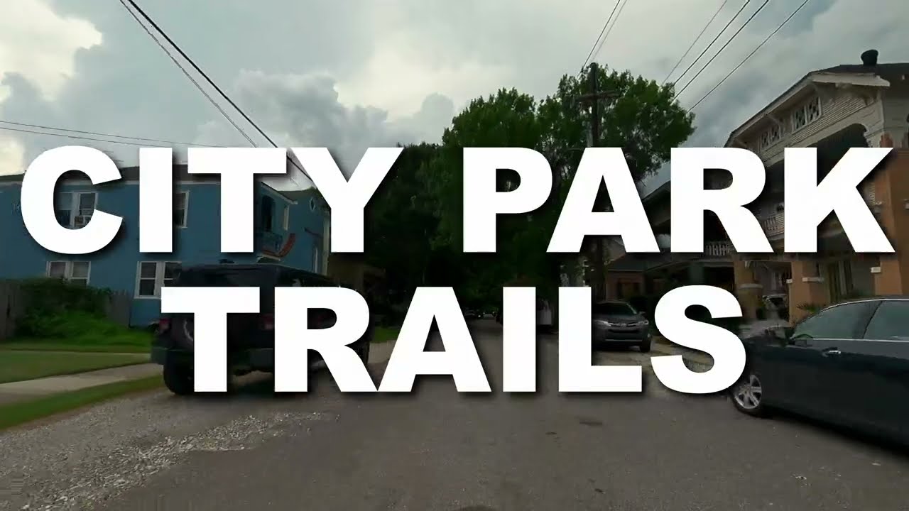 Biking the City Park Trails, New Orleans