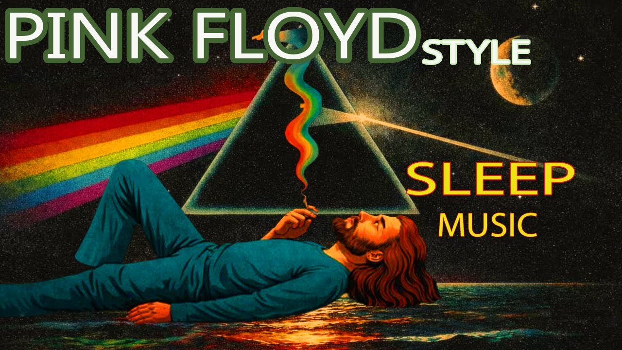 Fall Asleep Now 🌌 Pink Floyd Style Ambient Music for Deep Sleep & Total Relaxation