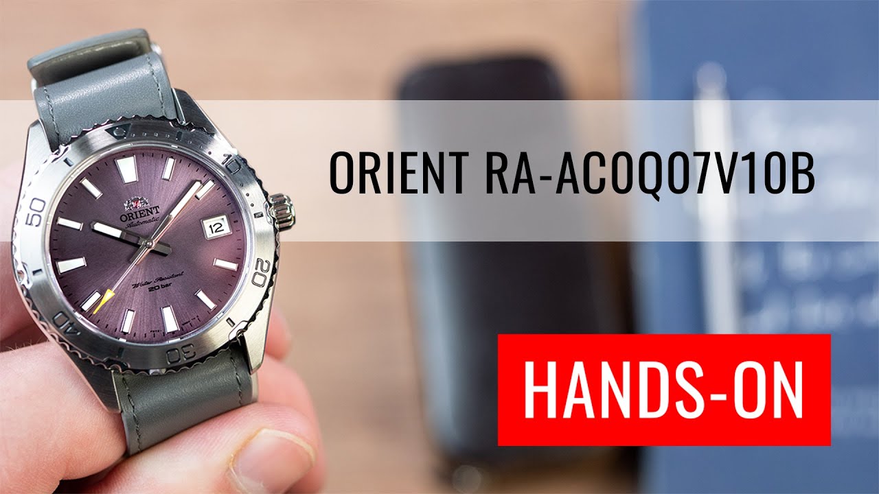 HANDS-ON: Orient Sports Mako 40 Automatic RA-AC0Q07V10B