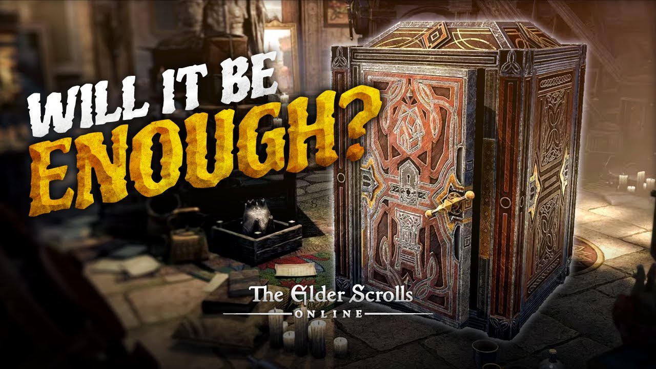 ESO Furnishing Vault Tested! | 500-Slot Storage Coming in Update 46
