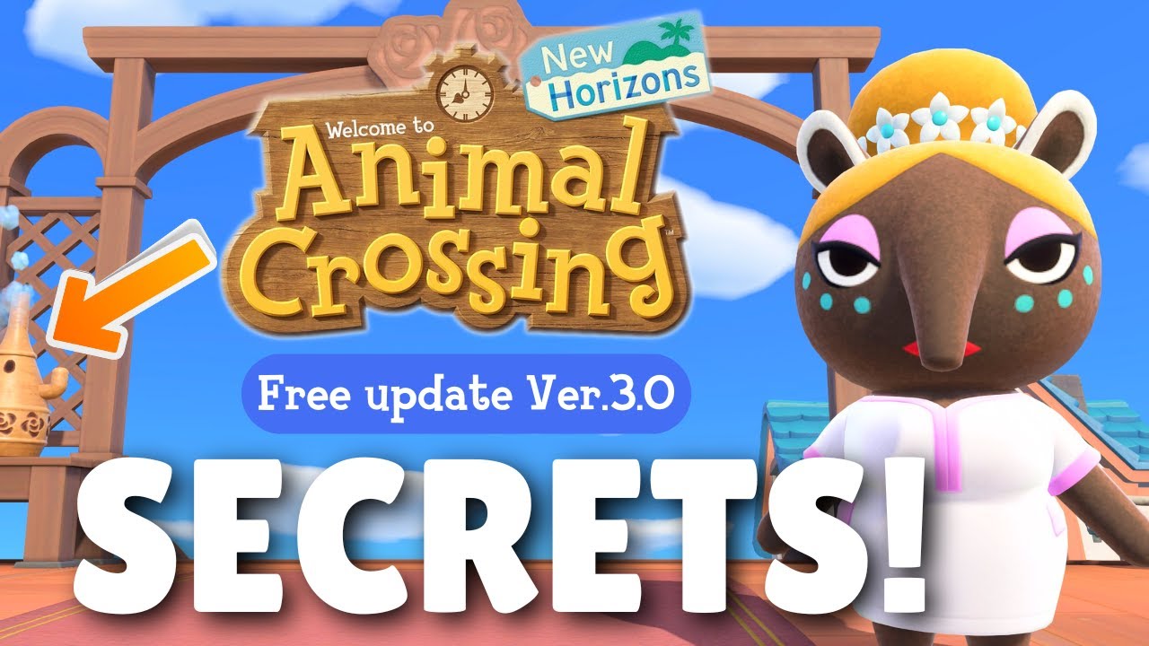 Секреты Animal Crossing: New Horizons 3.0, которые вы могли пропустить! | Мини-игры, Острова Сна ...