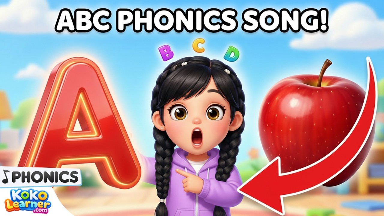 ABC Phonics Songs for Kids – Fun Alphabet Sounds Song for Toddlers | Koko Learner