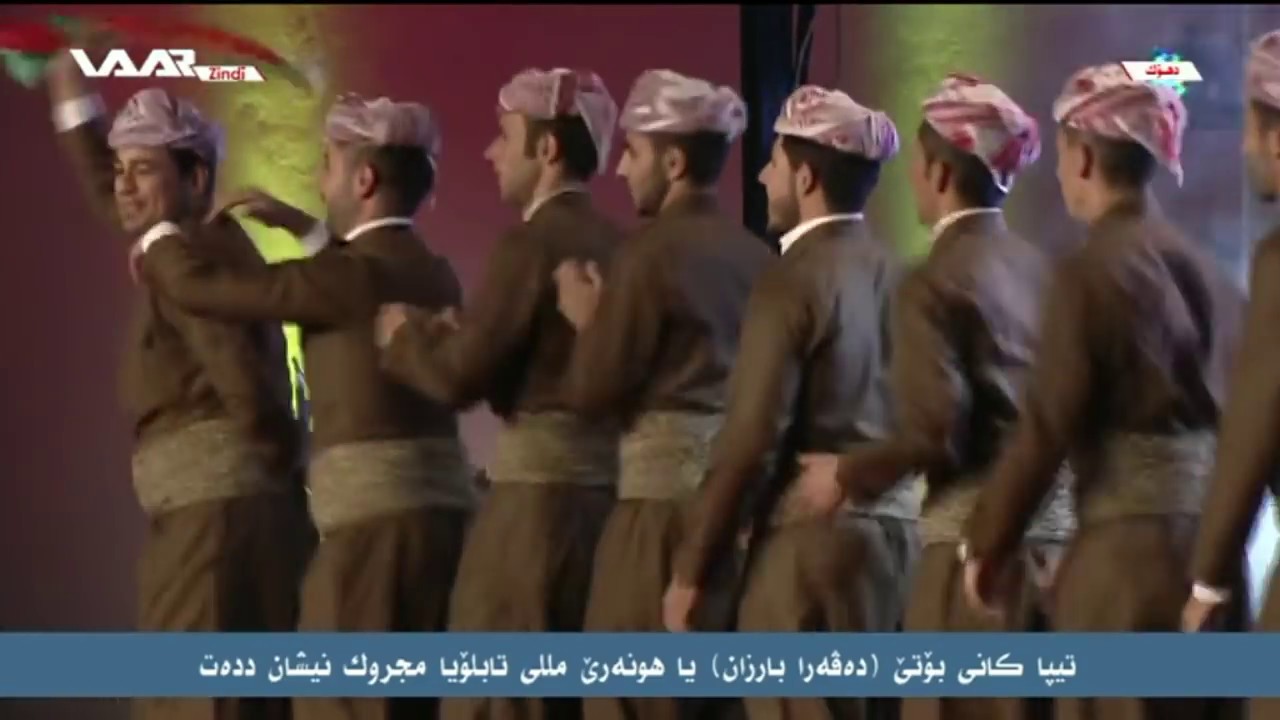 تیپا كانى بۆتێ ( ده‌ڤه‌را بارزان ) یا هونه‌رێ مللى تابلۆیا خوه‌ نیشان دده‌ت  WAAR TV