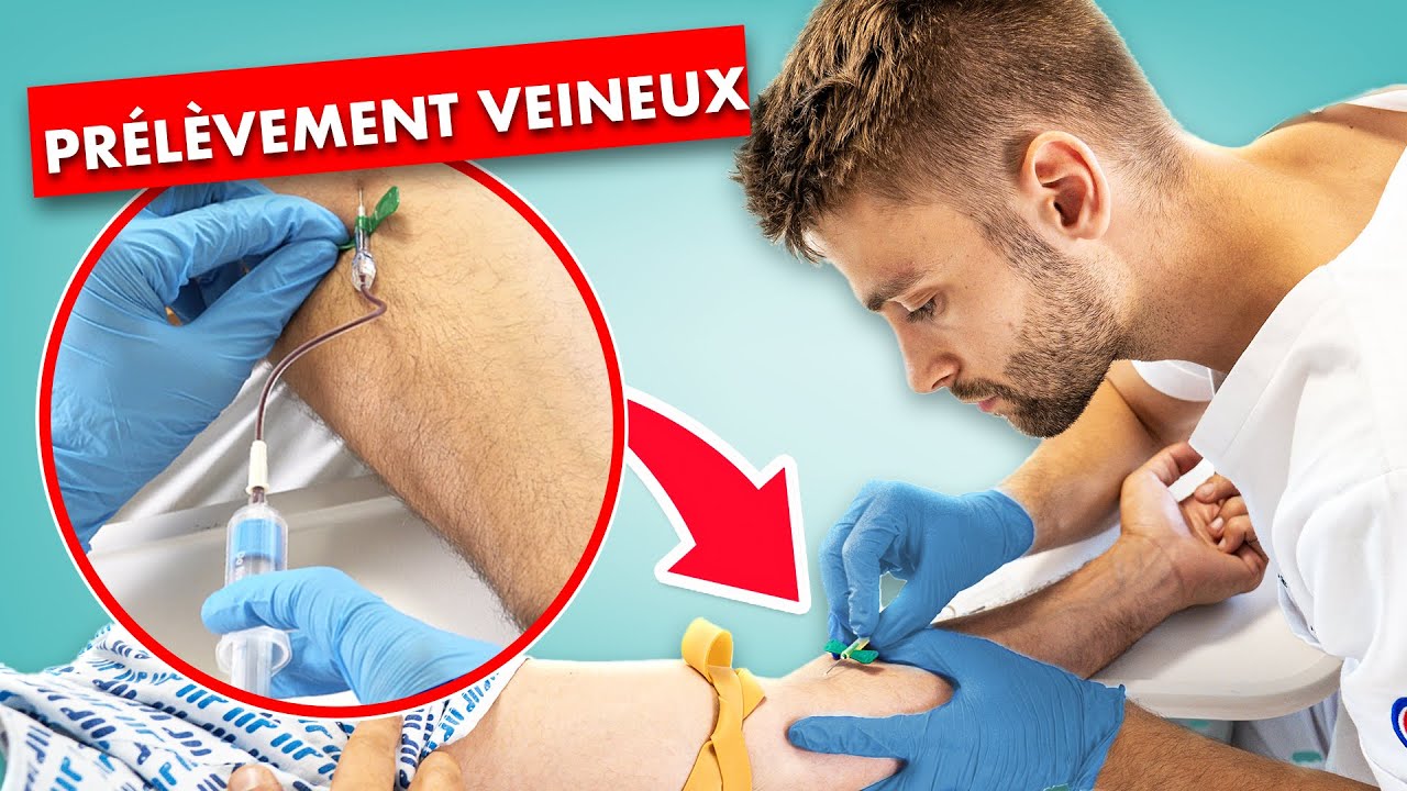 Prélèvement sanguin veineux : protocole étape par étape (soin infirmier)