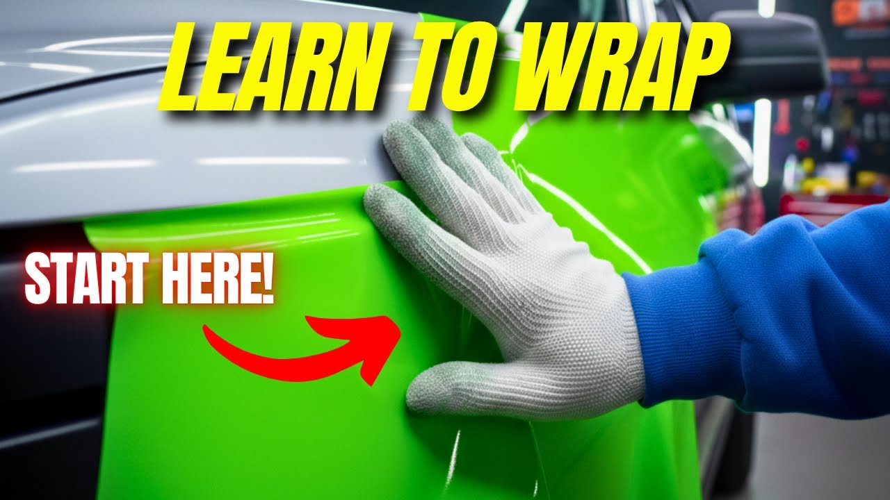Never Wrapped a Car Before? Start Here (Fender Vinyl Wrap Tutorial)