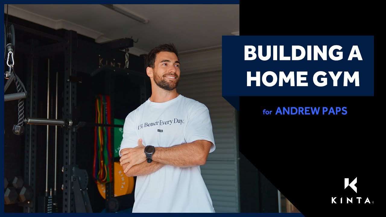 Building a HOME GYM┃KINTA x Andrew Pap┃K75 Squat Rack
