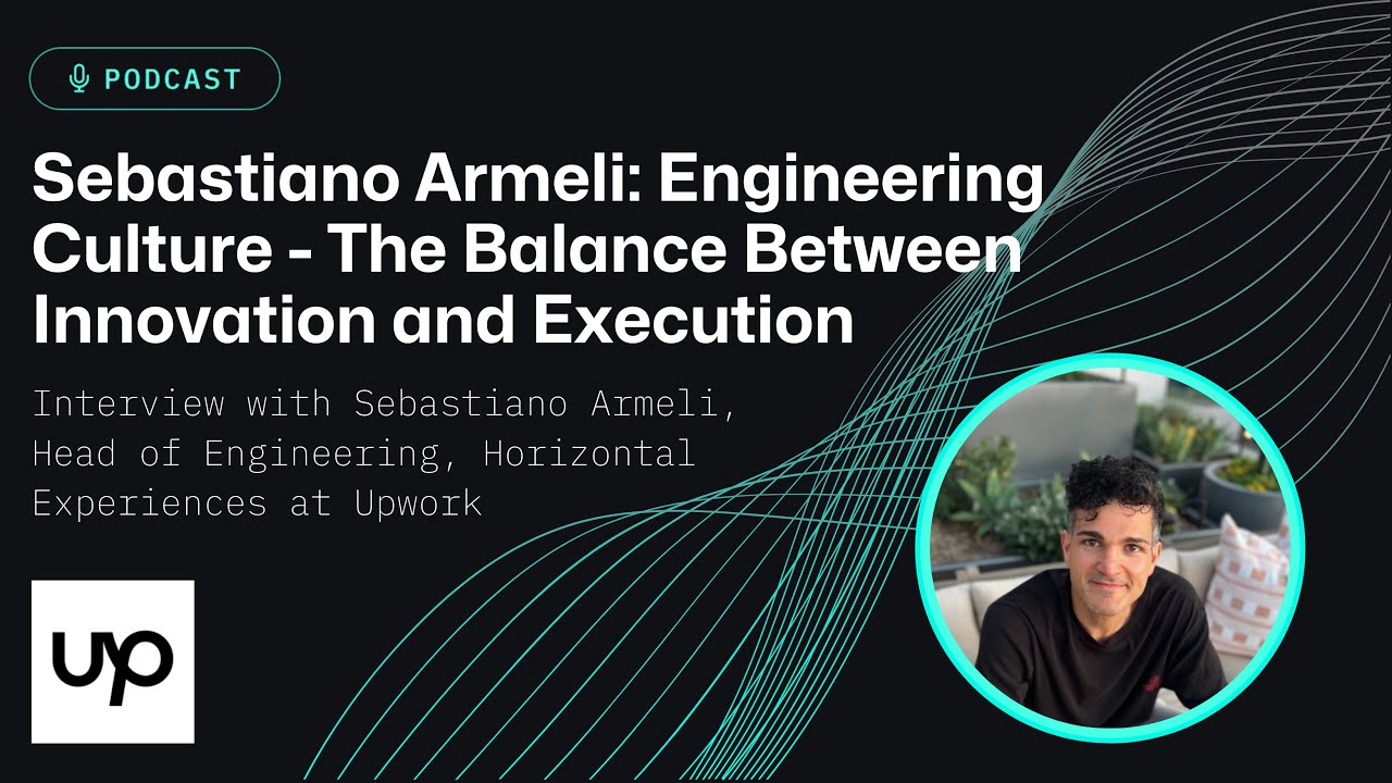 Sebastiano Armeli: Engineering Culture - The Balance Between Innovation and Execution